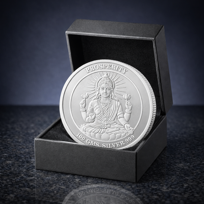Mahalakshmi Silver Coin