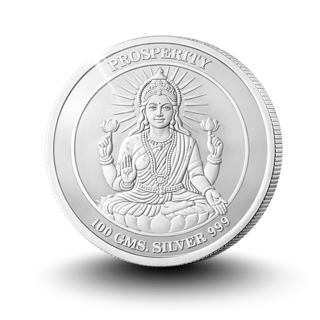 Mahalakshmi Silver Coin