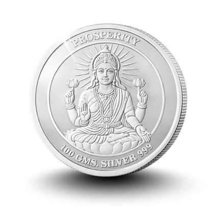 Mahalakshmi Silver Coin
