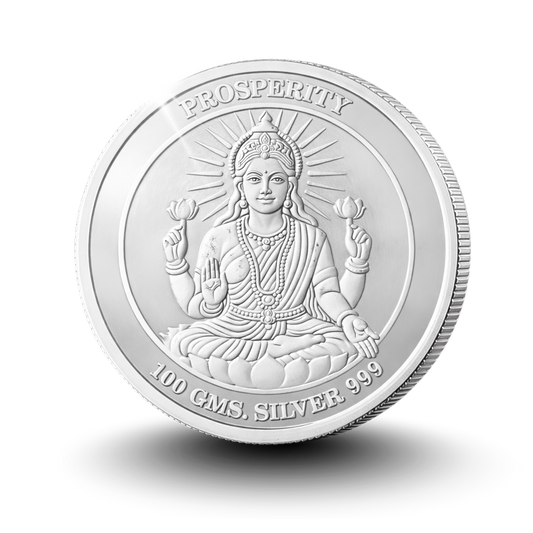 Mahalakshmi Silver Coin