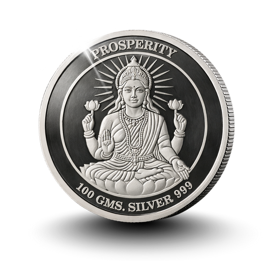 Mahalakshmi Silver Coin